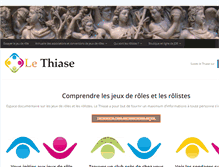 Tablet Screenshot of le-thiase.fr